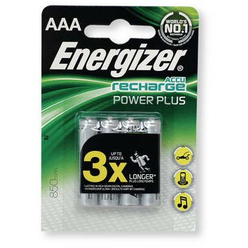 Nabíjateľná batéria Energizer AAA 1,2 V, NiMH 850 mAh, LR 03